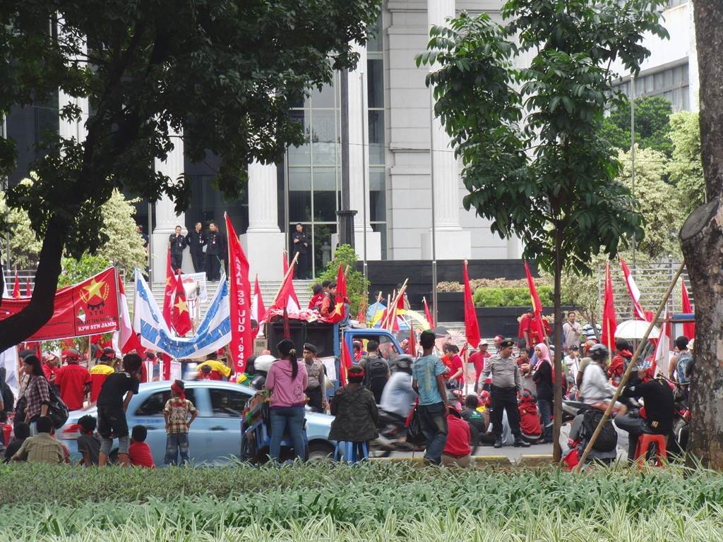 ジャカルタの抗議活動